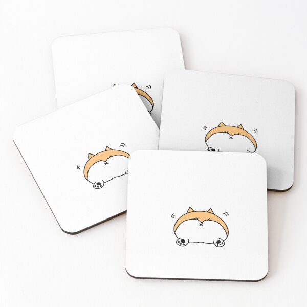 Item preview, Corgi butt with paws designed and sold by BreadCrumbBird.