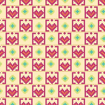 Artwork thumbnail, Hearts in modern style by Marcu Ioachim