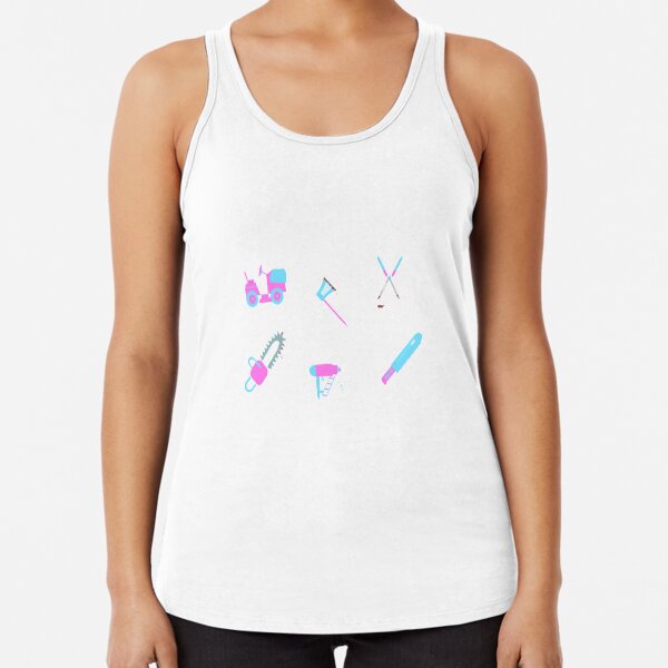 Scream Queen Murder Kit Racerback Tank Top