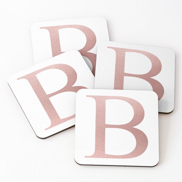 Item preview, BETA B GREEK LETTER ROSE GOLD designed and sold by Stickers by SoSrat.