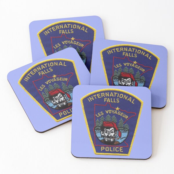 Item preview, International Falls Police Department designed and sold by Lawrence Baird.