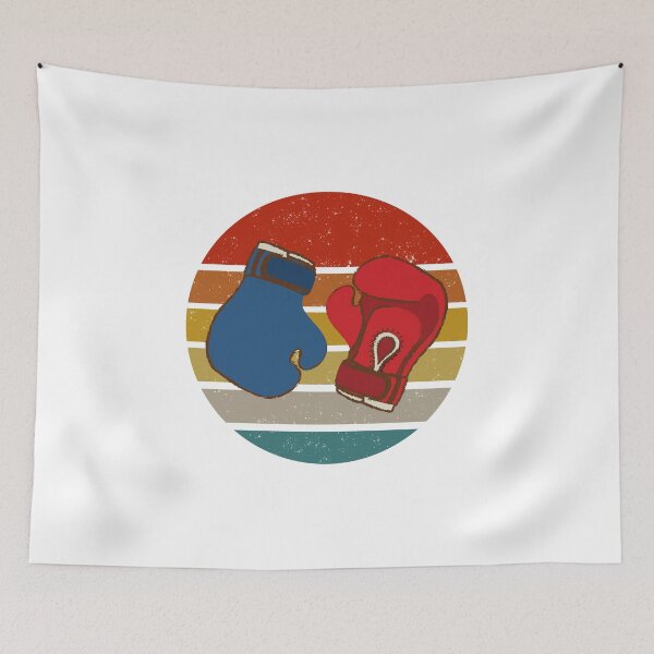 Item preview, red and blue boxing gloves cool design designed and sold by Best-art.