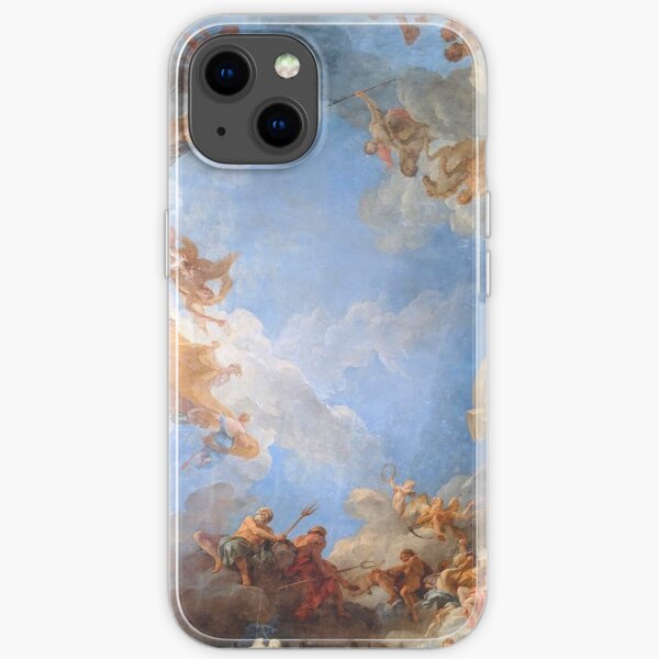 Fresco of Angels in the Palace of Versailles iPhone Soft Case