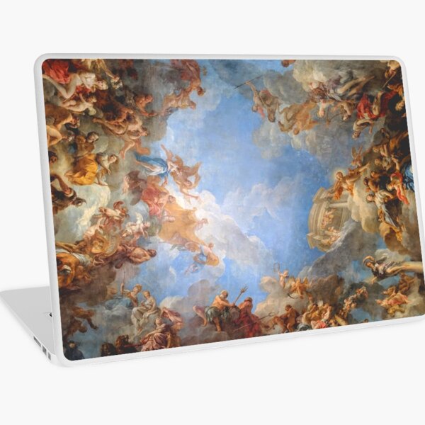 Fresco of Angels in the Palace of Versailles Laptop Skin