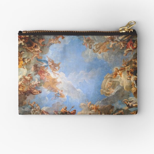 Fresco of Angels in the Palace of Versailles Zipper Pouch