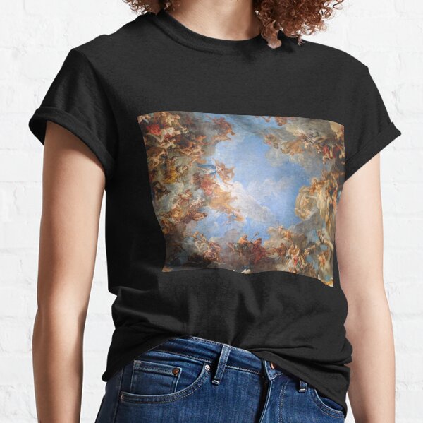 Fresco of Angels in the Palace of Versailles Classic T-Shirt