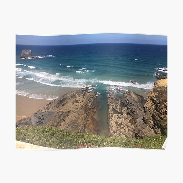 Portuguese Beach in Alentejo, Portugal Poster