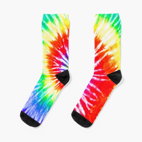 tie dye material Socks