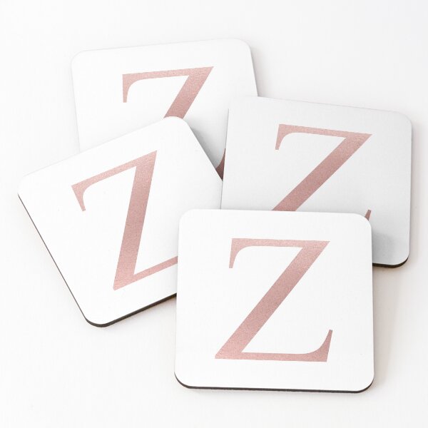 Item preview, ZETA ROSE GOLD Z GREEK LETTER designed and sold by Stickers by SoSrat.