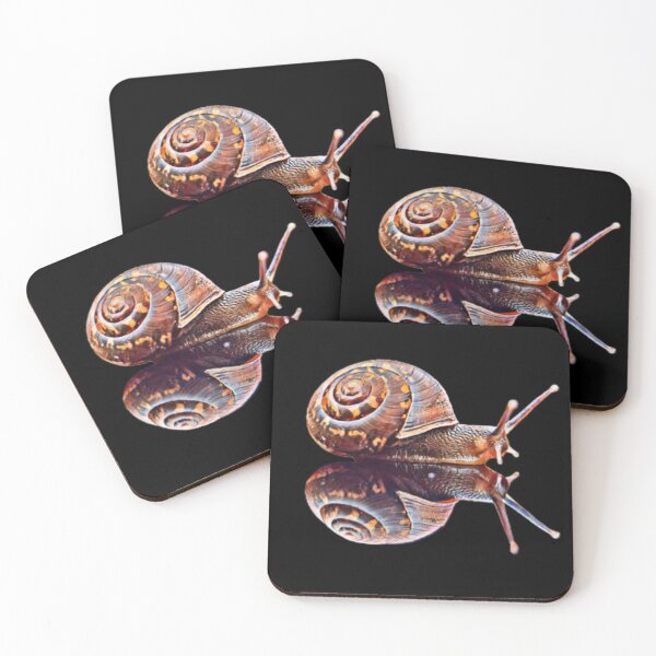 Item preview, Snail couple kissing each other aztec mirror pattern reflection designed and sold by conceptDVS.