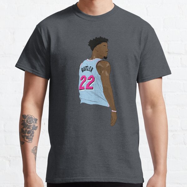 Hevding Jimmy Butler Miami Vice Wave Jersey 22 T-Shirt