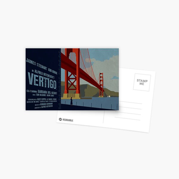 Vertigo-Golden Gate Postcard