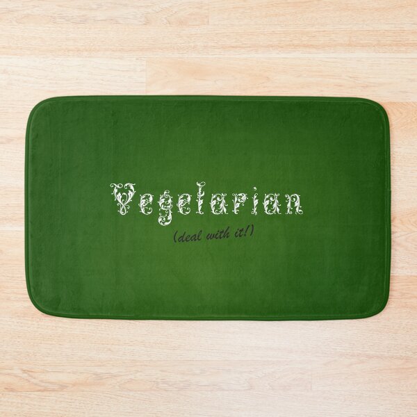 Item preview, Vegetarian - Deal with It! Green designed and sold by Nola Lee Kelsey.