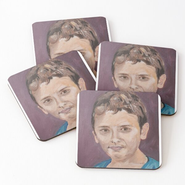 Item preview, Yahli my grandson an acrylic portrait painting designed and sold by danshiloh.
