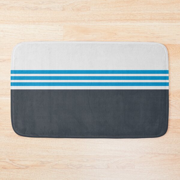 Aperçu de l'œuvre Bleu Minimal Rayé Moderne 15 créée et vendue par BeatrisVeres.