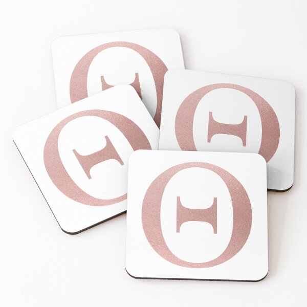 Item preview, THETA ROSE GOLD GREEK LETTER designed and sold by Stickers by SoSrat.