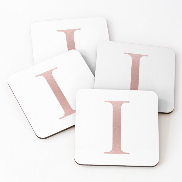 Item preview, IOTA I ROSE GOLD GREEK LETTER designed and sold by Stickers by SoSrat.