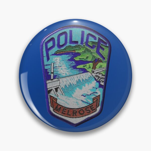 Item preview, Melrose Police Department designed and sold by Lawrence Baird.