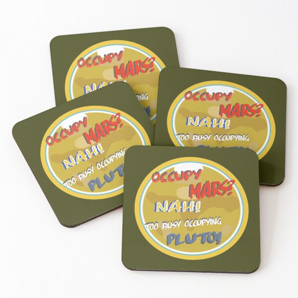 Item preview, Occupy Mars, not so fast. designed and sold by Geomoon.