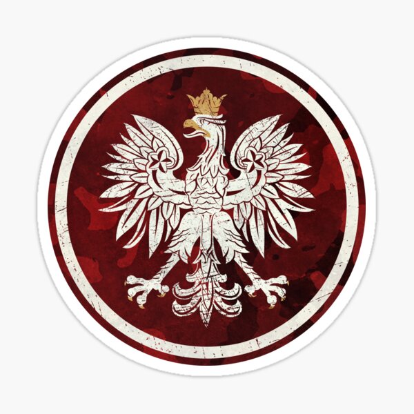 Poland Vintage Coat of Arms V01 Sticker