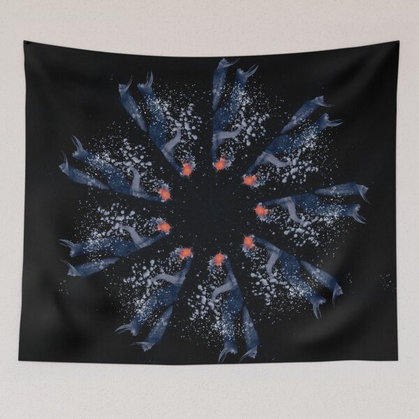 Item preview, WDVMM - 770 - Hungry Hungry F Mandala designed and sold by WetdryvacRB01.