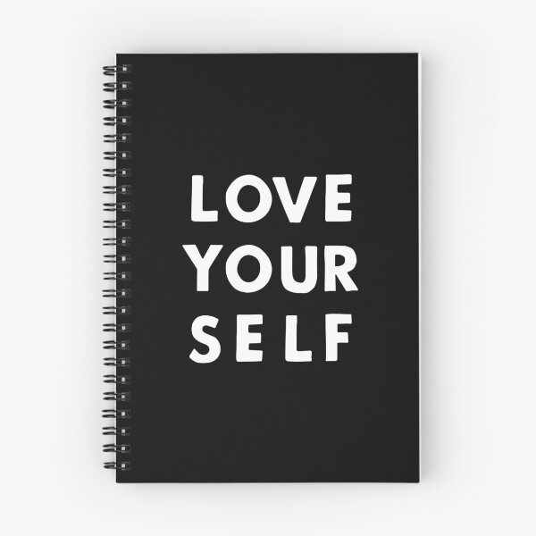 Aperçu de l'œuvre Love Yourself - K-Pop blanche créée et vendue par FillSwitch.
