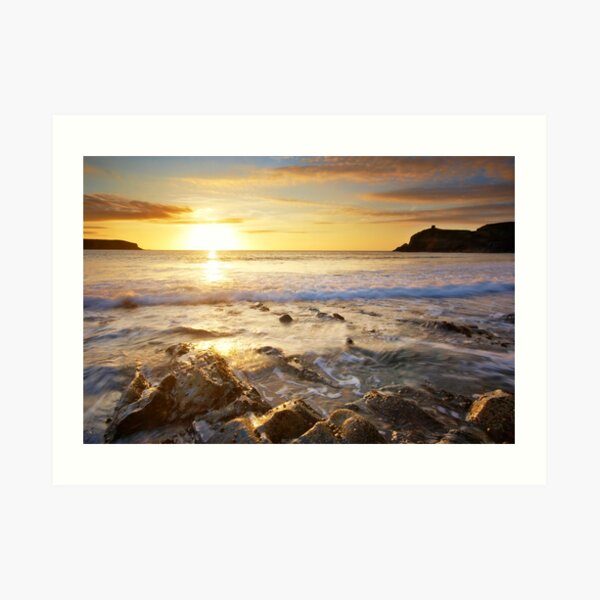 Perfect End, Abereiddy, Pembrobekshire Art Print