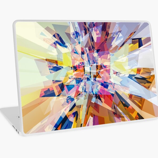 Geometry of Color Laptop Skin