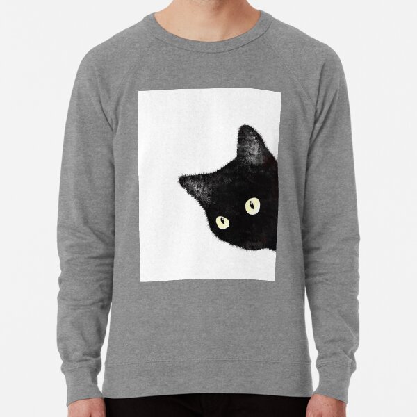 peeking cat sweater