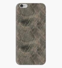 Scratched Silver Metal iPhone Case