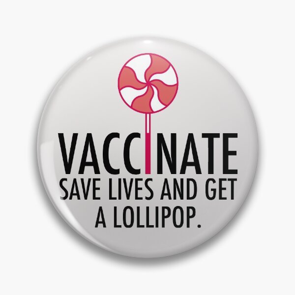 Item preview, Funny Vaccination Lollipop Pro Vaccinate designed and sold by Epic Love Designs.