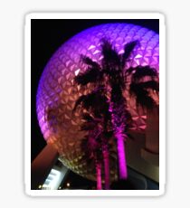 Epcot At Night Sticker