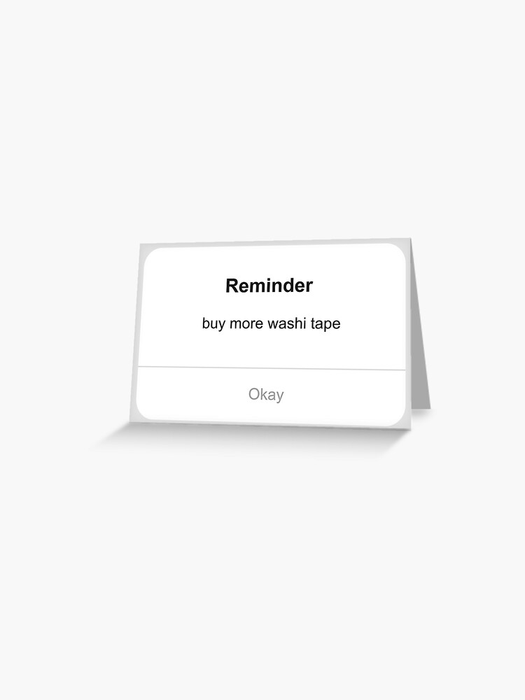 Buy More Washi Tape Greeting Card for Sale by mintiiluna