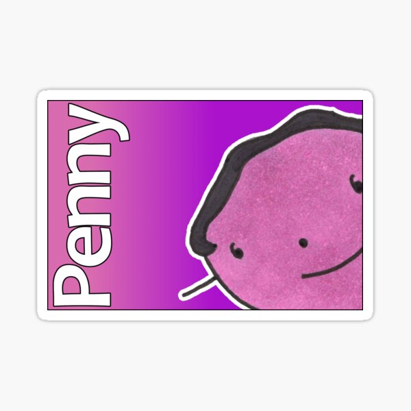 Penny - The Stoofs by Brent Florica Sticker