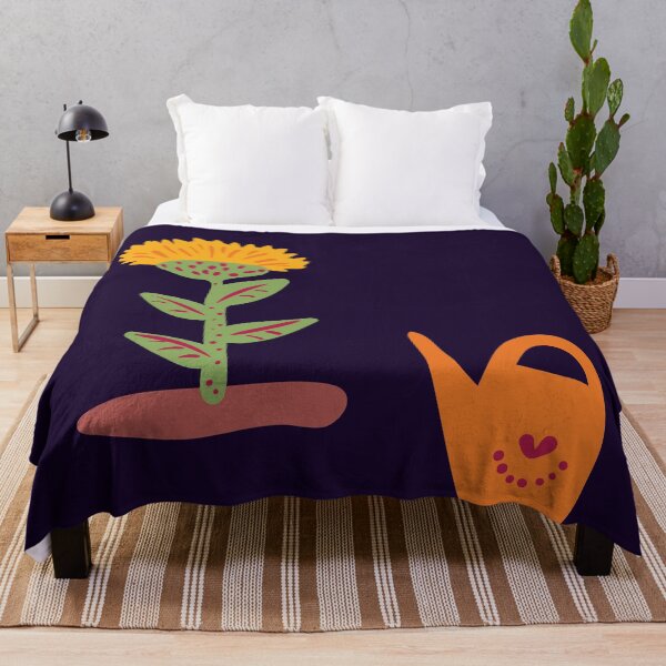 Item preview, sunflower garden illustration designed and sold by rysunki-malunki.