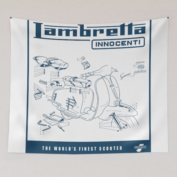Item preview, Lambretta fiche 00 designed and sold by LuridoDog.
