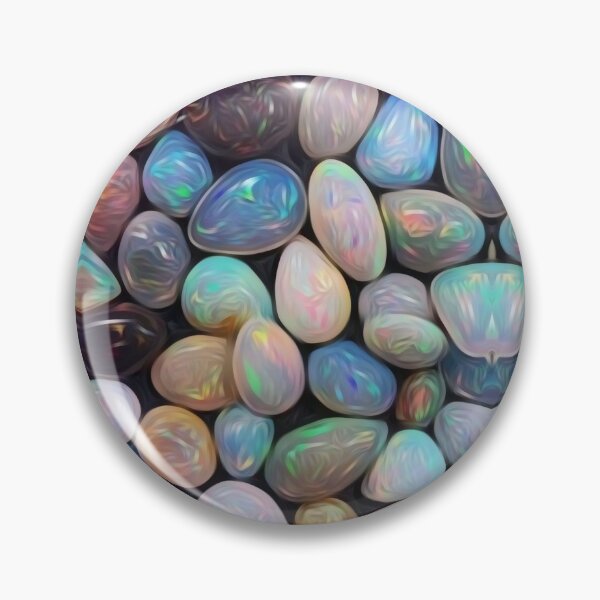 Item preview, Pattern - colorful stones - watercolor design illustration designed and sold by SketchyDuette.