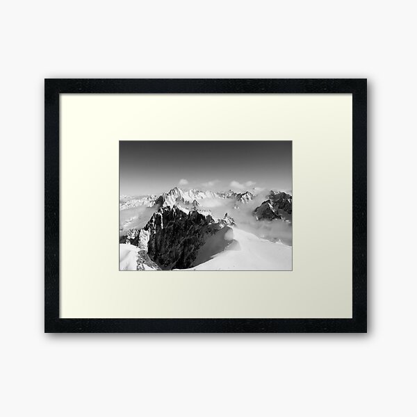 Mont Blanc Framed Art Print