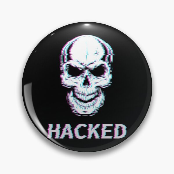 Item preview, Hacked Skull Glitch designed and sold by Vector Scout Lab.