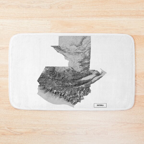 Item preview, Relief Map of Guatemala designed and sold by ThinkAboutMaps.
