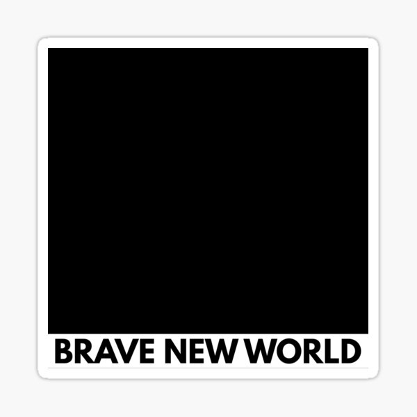 Item preview, Brave New World: Blank Square designed and sold by CitizenAwear.