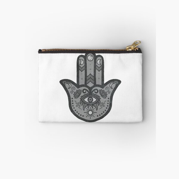 Item preview, Monochrome | Hamsa Hand Amulet  designed and sold by Bloomandflo.
