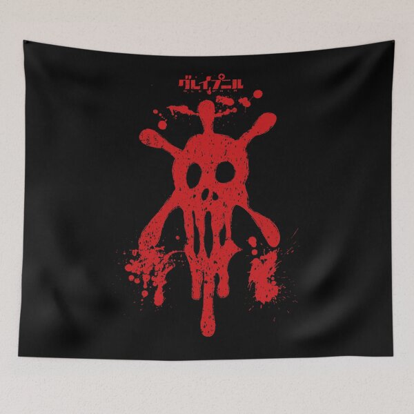 Item preview, GLEIPNIR: SKULL (RED) GRUNGE STYLE designed and sold by FunGangStore.