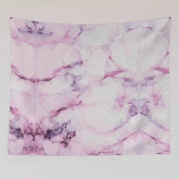 Item preview, Pattern - whit epink purple - crystal design illustration designed and sold by SketchyDuette.