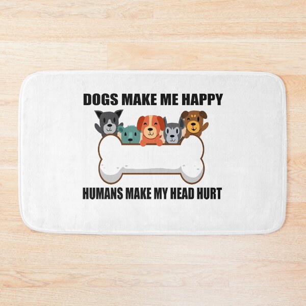 Item preview,  Dogs Make Me Happy Humans Make My Head Hurt TShirt-Dog Lover T-Shirt  designed and sold by bestdesigns2020.