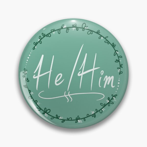 Item preview, He/Him Pronoun Icon designed and sold by DaSnook-Arts.