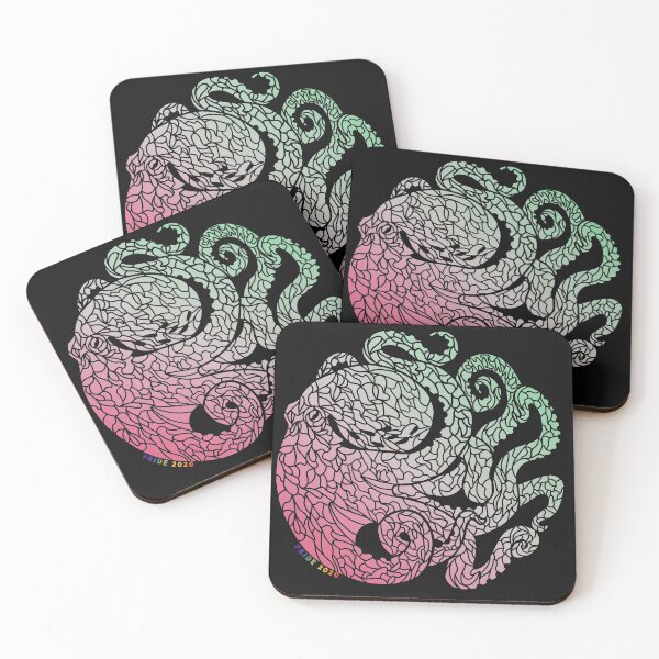Item preview, Pride Octopus - Abrosexual designed and sold by QuietChiaro.