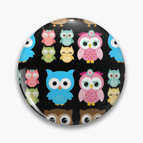 Item preview, OWLS PATTERN designed and sold by ZEDSOU ⭐⭐⭐⭐⭐.