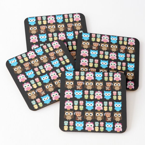 Item preview, OWLS PATTERN designed and sold by ZEDSOU ⭐⭐⭐⭐⭐.
