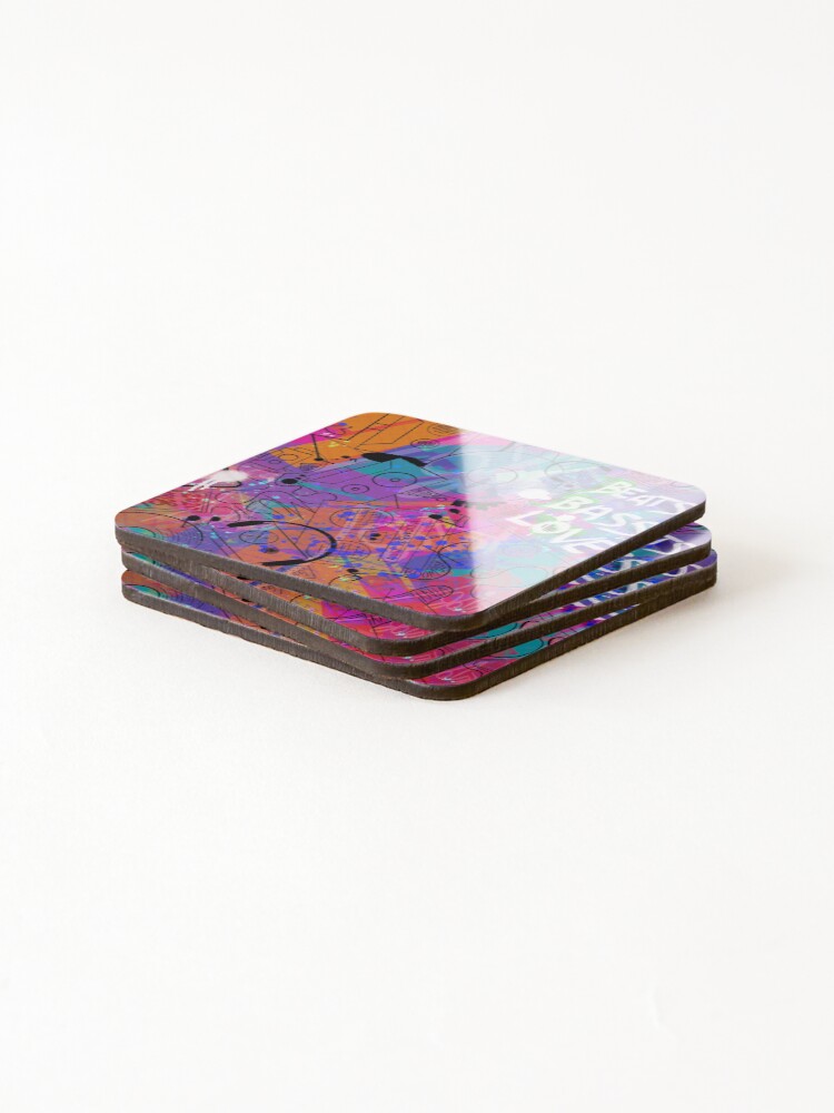 Alternate view of Boombot City Coasters (Set of 4)